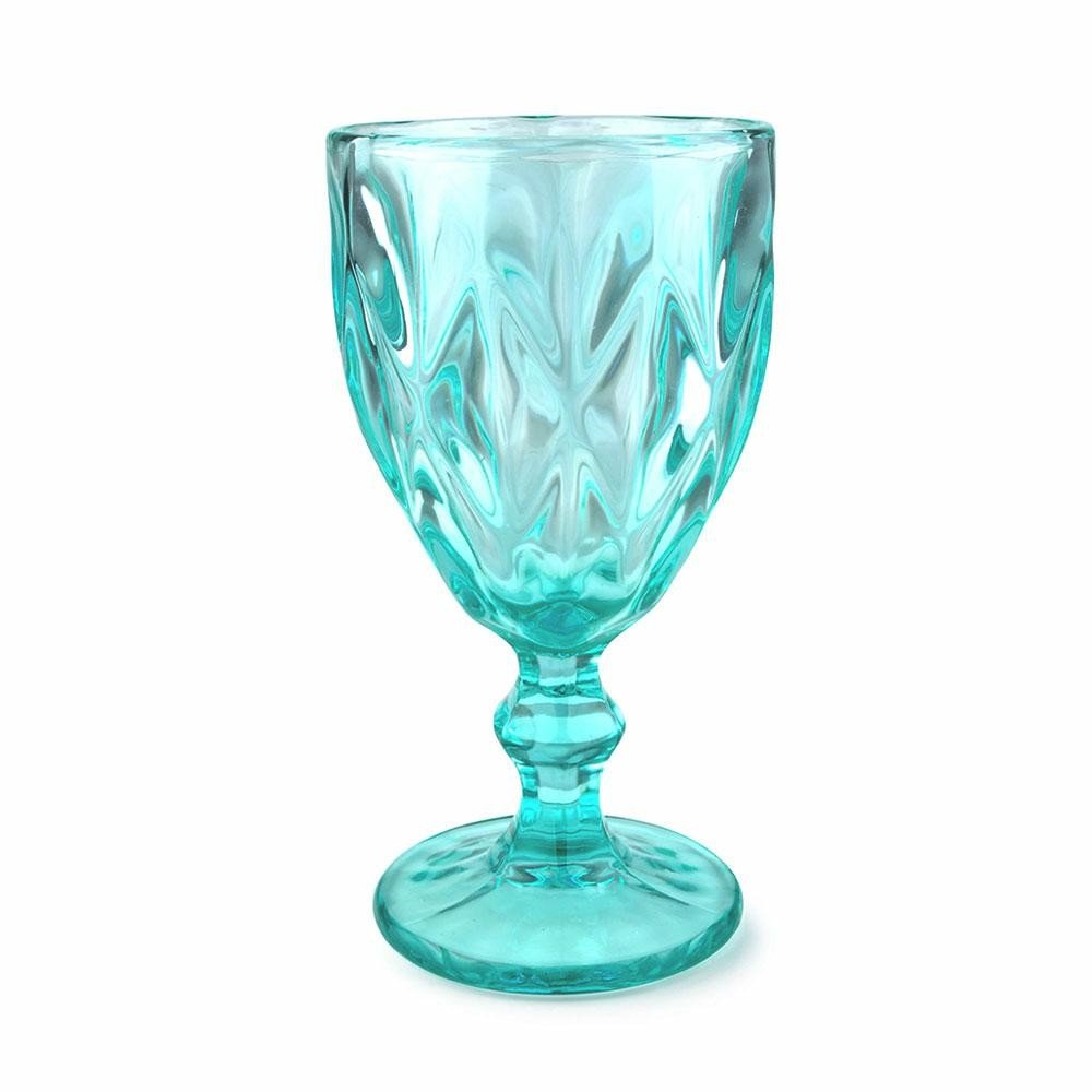 ELISE TURQUOISE Kpl.6 kieliszków 250ml 8,8xh17cm