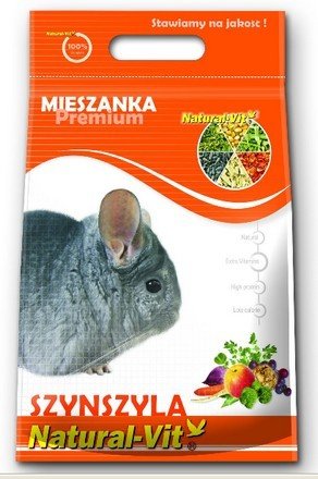 Natural-Vit Mieszanka Dla szynszyli Premium 0,5 kg [837] 6813