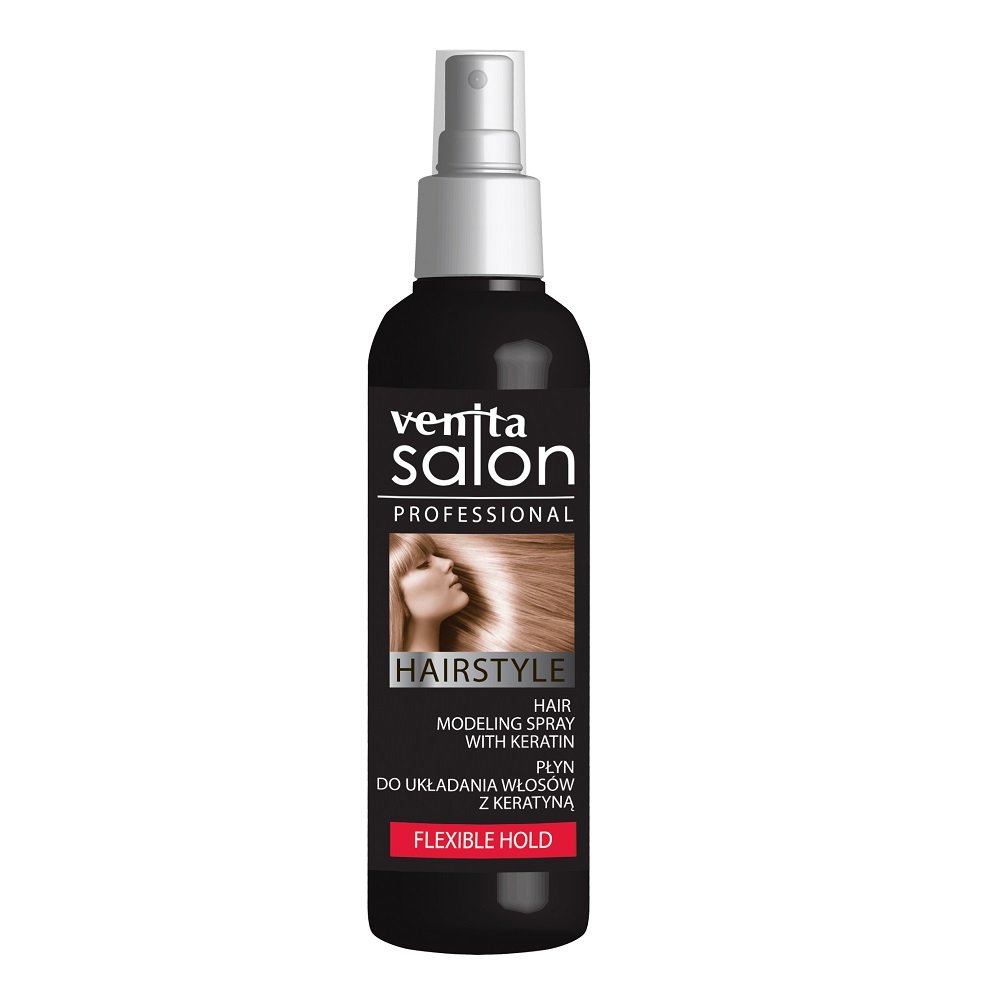 Venita Salon spray do układania włosów z Keratyną 130ml