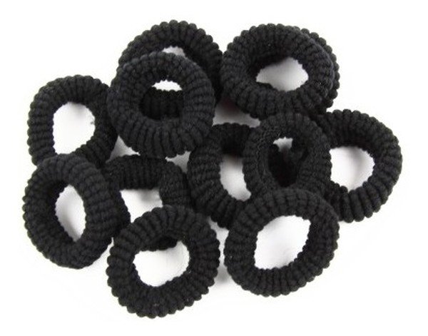 Donegal, gumki do włosów małe, 12 szt.