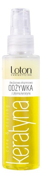 Loton Odbudowująca dwufazowa odżywka do włosów Z Płynną Keratyną 125 ml