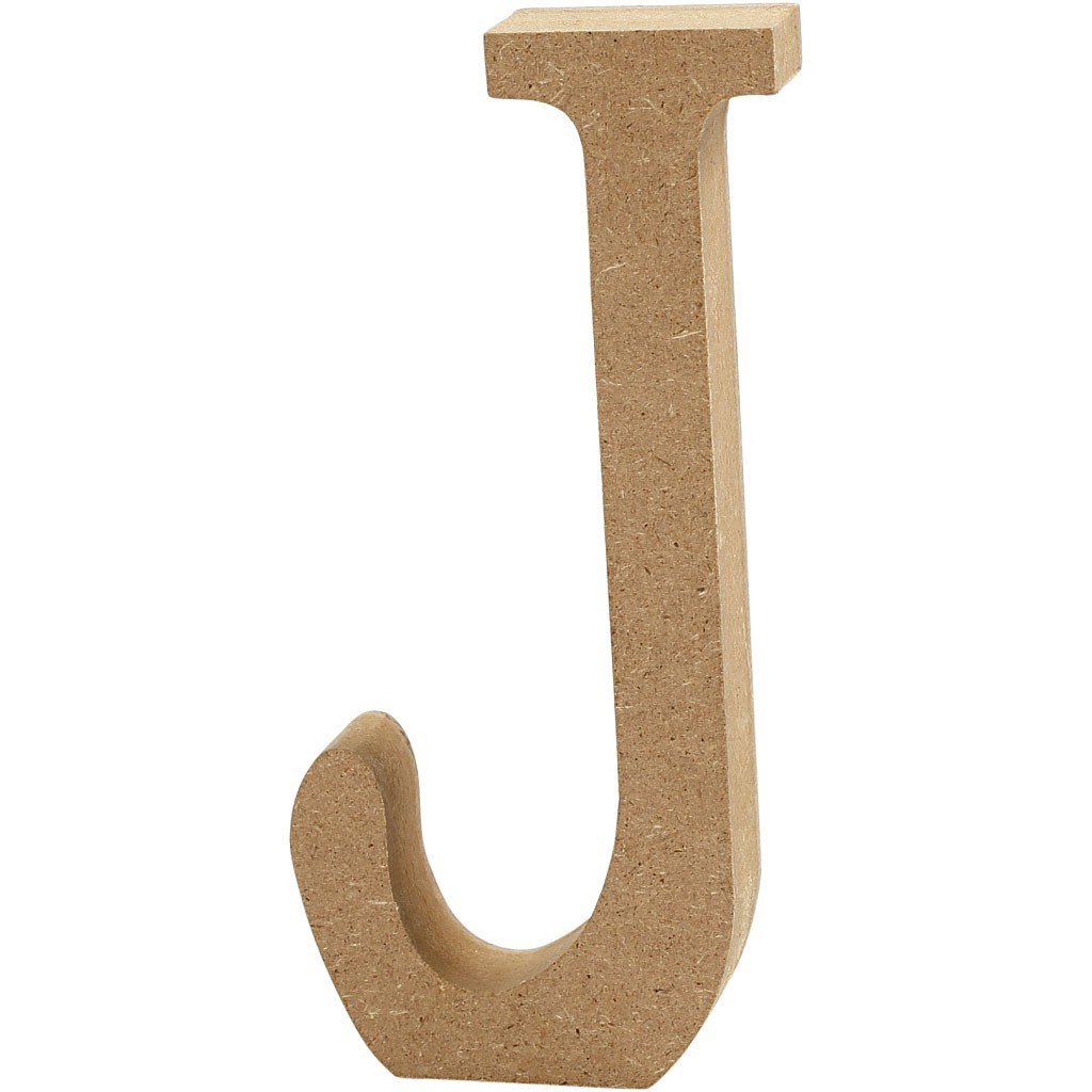 Creativ Company A/S Litera J z MDF, 8 cm