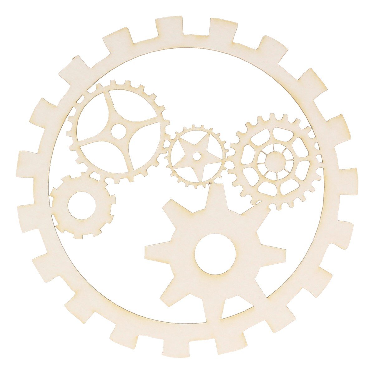 EKO-DECO, mechanizm z trybików, kartonowy