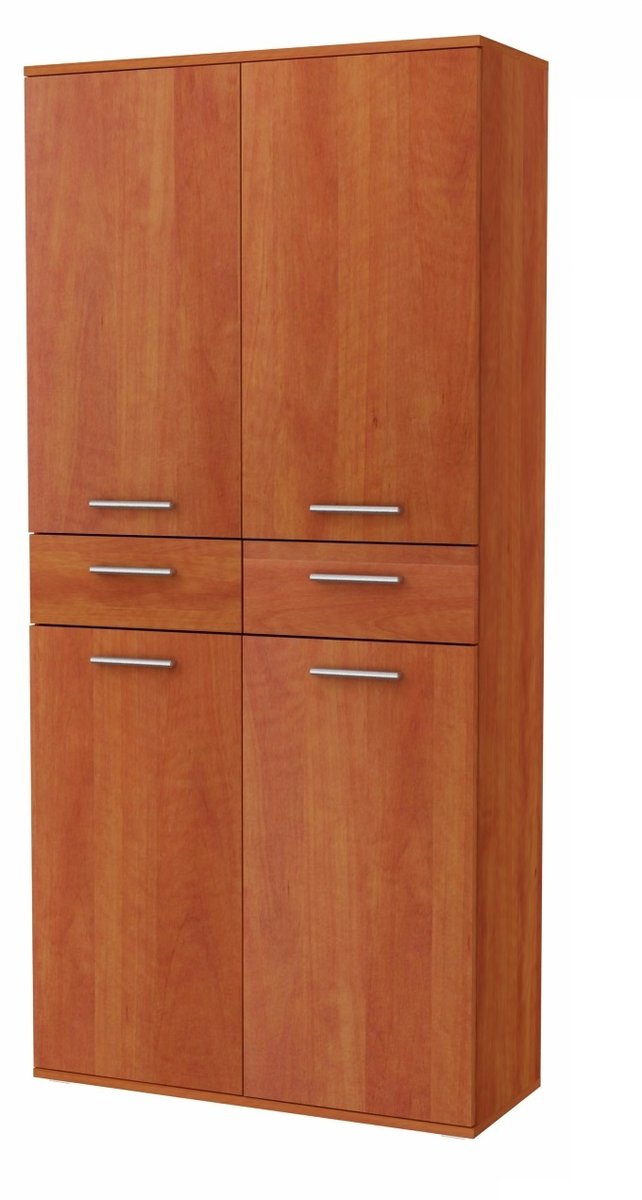 Szafka na buty LOCO Elza SM, grusza polna, 190x90x35 cm