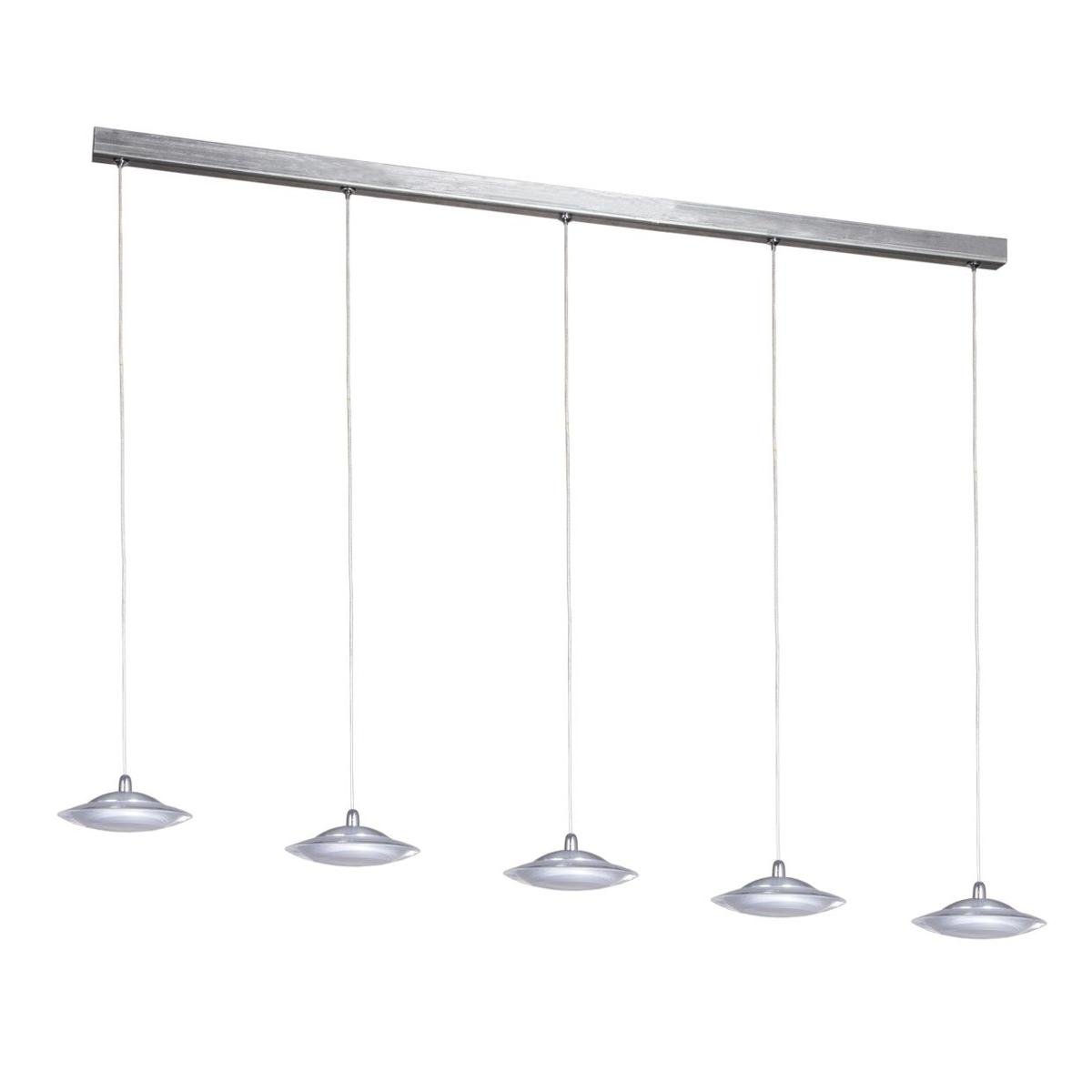 Milagro Lampa wisząca zwis Ellipse 5x5W LED chrom 415