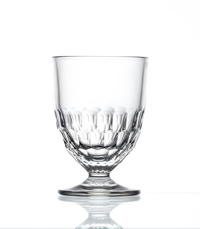 Côté Table stronie stołu 25245 'Artois kieliszek do wina z nóżką Srebrny 24 CL 7,5 x 7,5 x 11 cm (6 sztuki) 25245