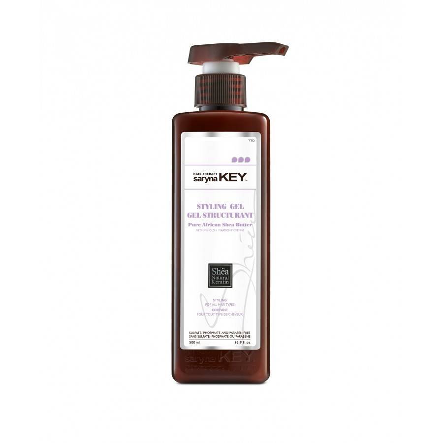 Saryna Key Saryna Key Pure African Shea Gel płynne szkliwo do włosów kręconych Medium Hold 300ml