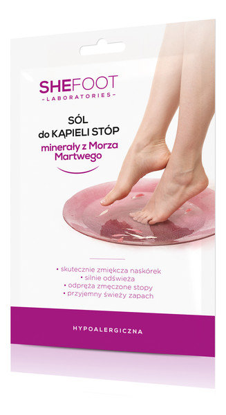 SHEFOOT Sól do kąpieli stóp 55g