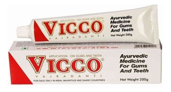 Vicco VICCO Laboratories VICCO Pasta do zębów bez fluoru 200g 8901288012001