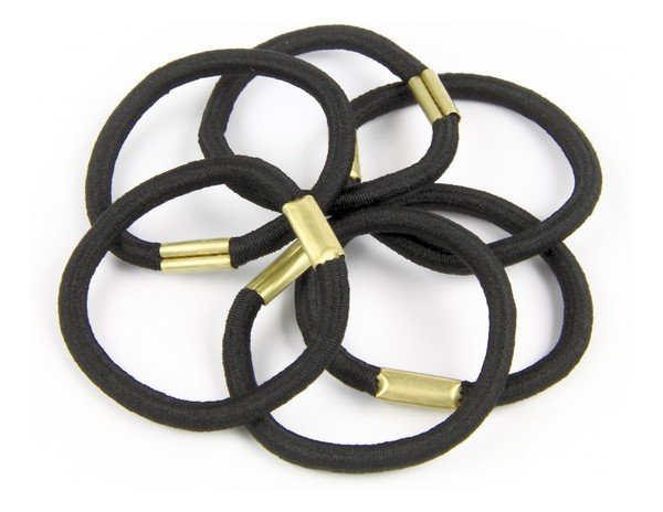 Donegal, gumki do włosów, 6 szt.