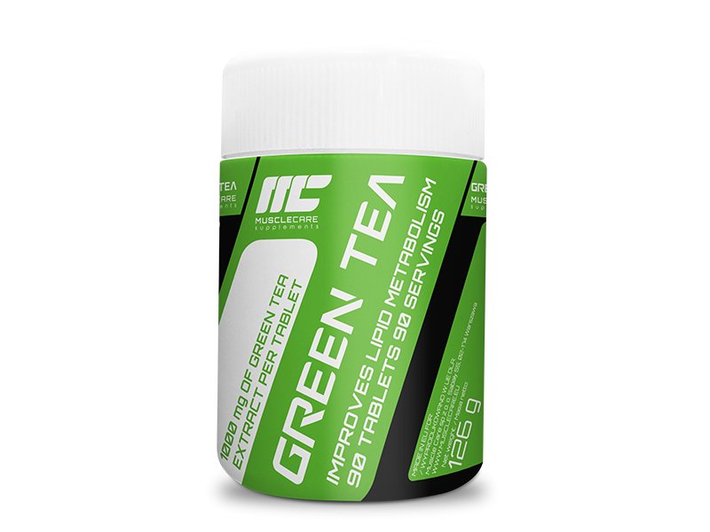 Real Pharm Muscle Care Green Tea, 90 tabletek