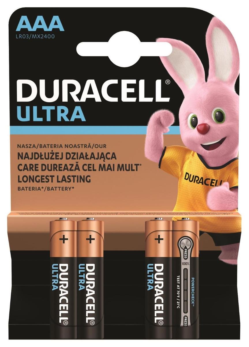 Duracell Bateria Turbo AAA/LR3 4szt blister