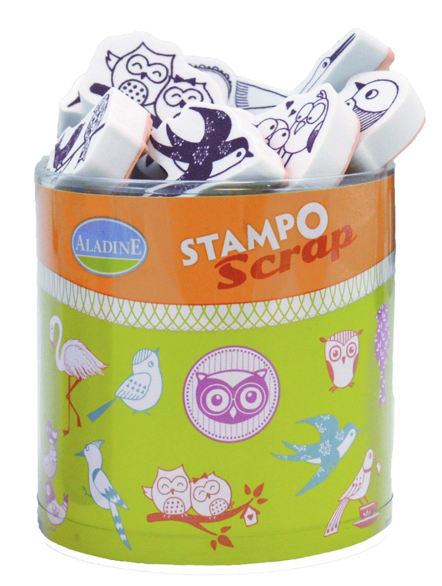 Aladine Stempelki, ptaszki, 25 sztuk