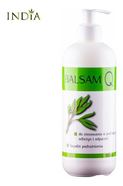 INDIA COSMETICS Sp. z o.o. Balsam Q z olejkiem z drzewa herbacianego 500ml India Cosmetics