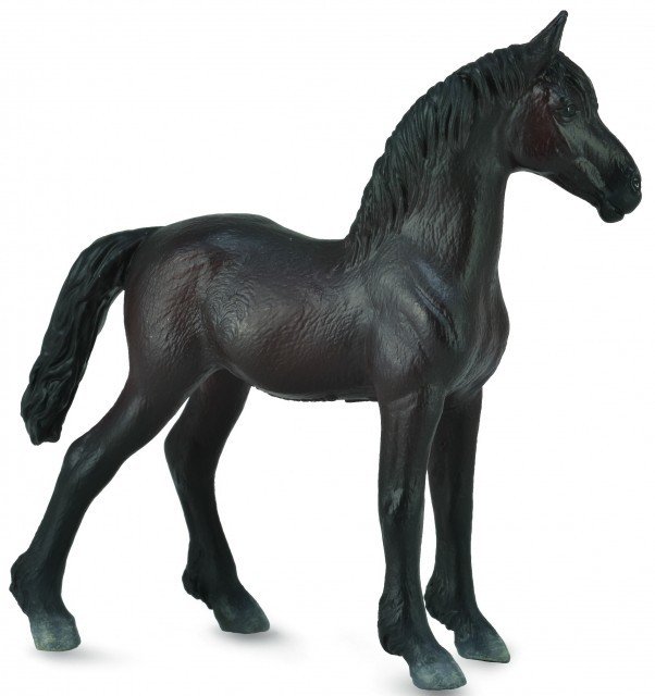 COLLECTA Źrebię Friesian Foal - Czarne