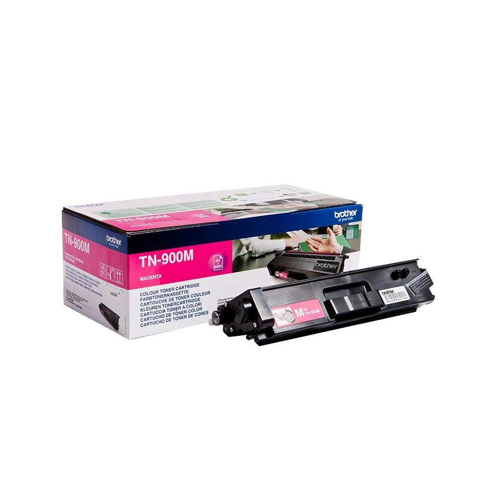 Toner BROTHER TN900M, purpurowy, 6000 str.