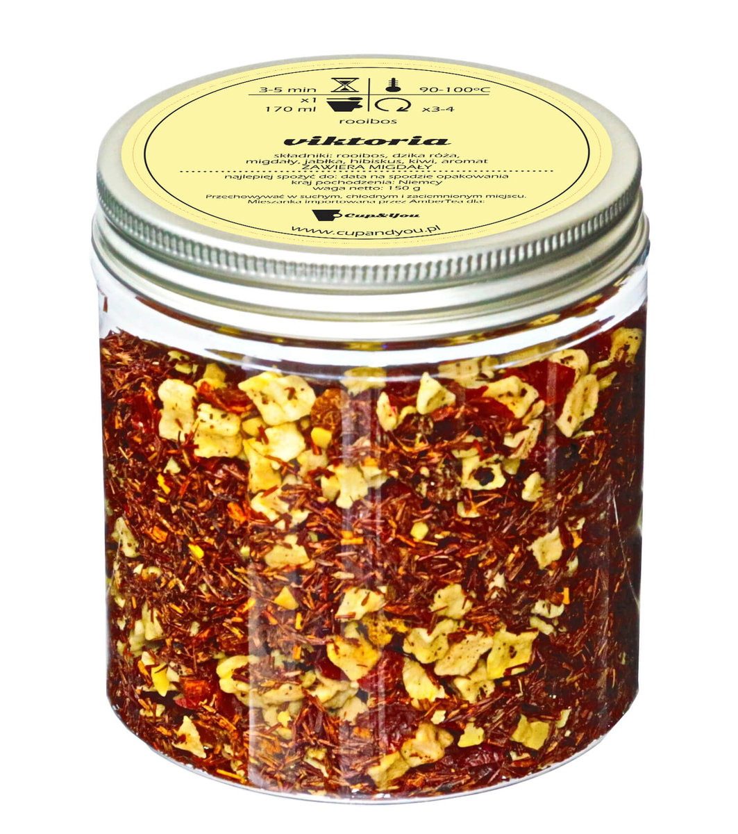Herbata smakowa Rooibos CUP&YOU, viktoria, 150 g