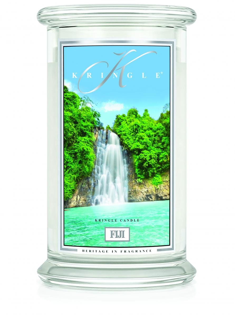 Kringle Candle Duża świeca z dwoma knotami Fiji 623 g