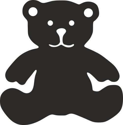 EKO-DECO, stempel, miś