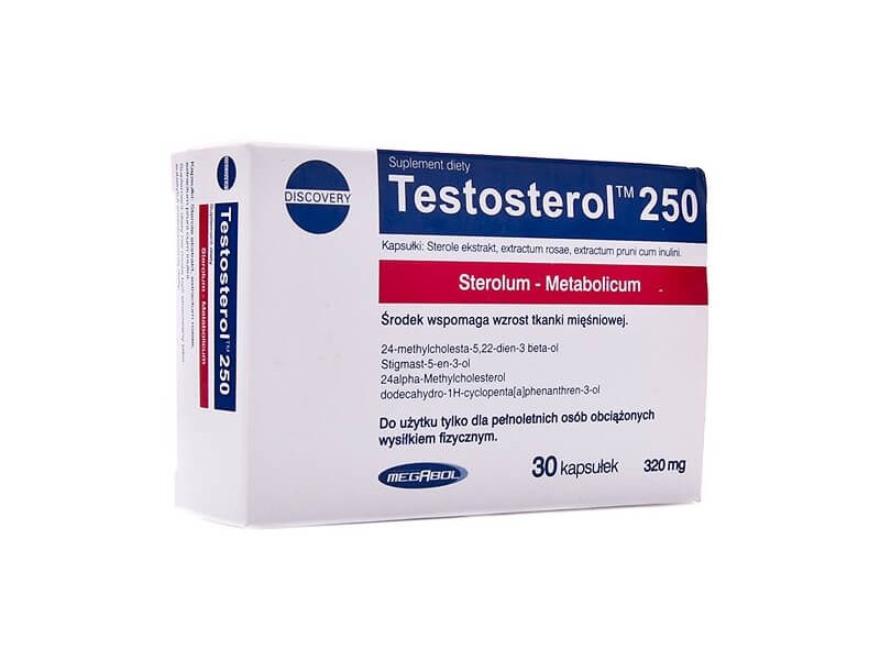 Megabol Testosterol 250 / 60 kaps.