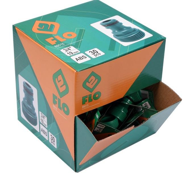 Flo PRZYŁĄCZE Z GWINTEM ZEW. 3/4" BOX 89015 FLO 89015