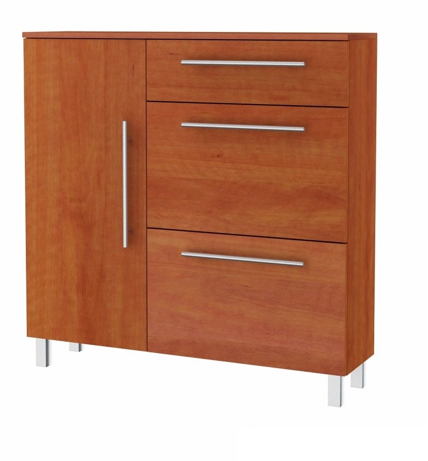 Szafka na buty LOCO Messena SM, grusza polna, 110x110x28 cm