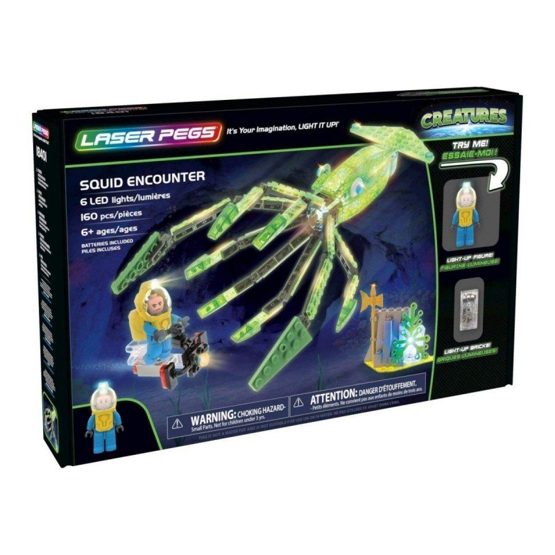 LASER PEGS LASER PEGS Squid Encount er DARMOWA DOSTAWA OD 199 ZŁ! GXP-667487