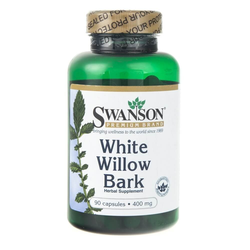 SWANSON White Willow Bark ( Kora białej wierzby) 90 Kapsułek