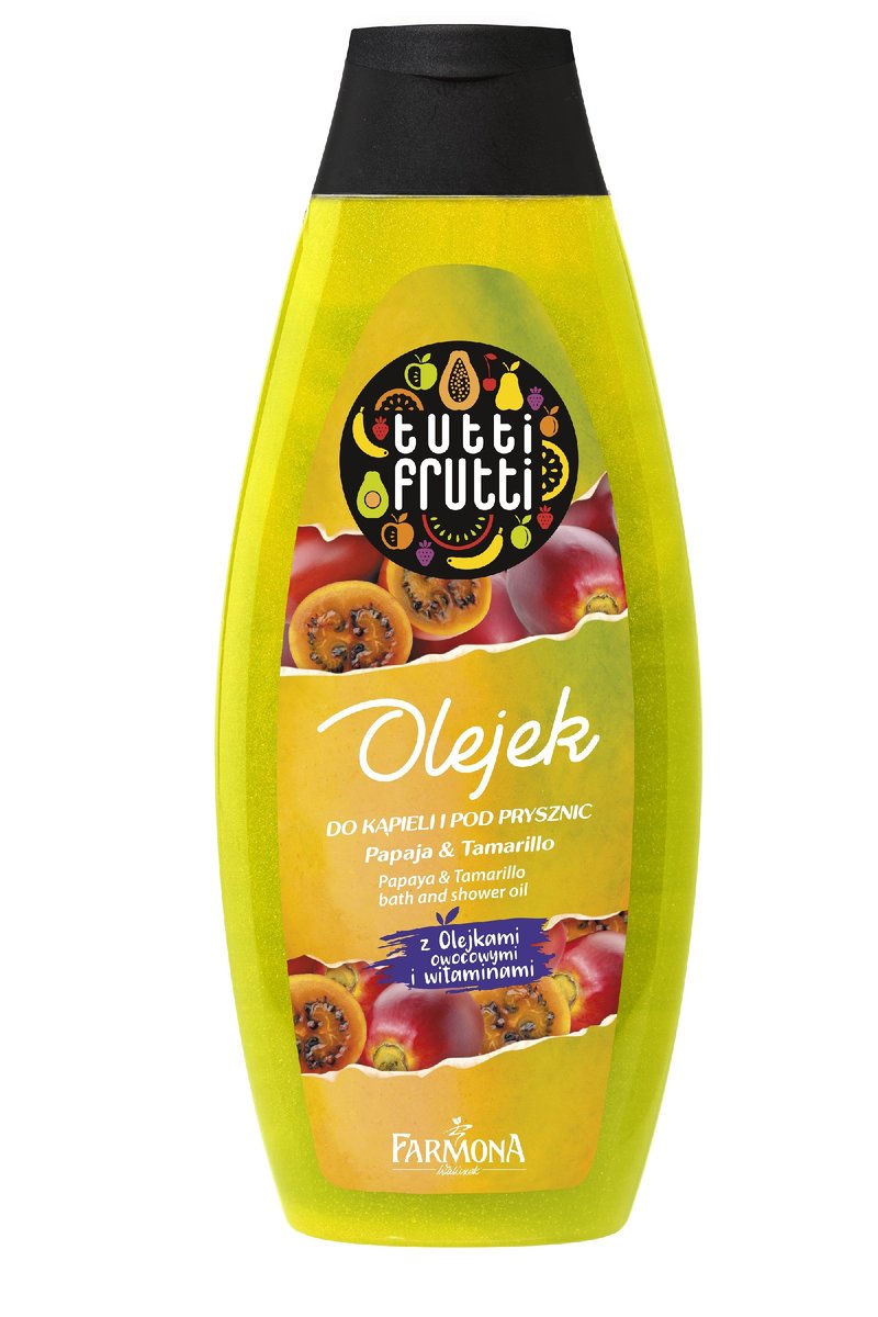 Tutti Frutti Papaja & Tamarillo olejek do kąpieli i pod prysznic 425ml