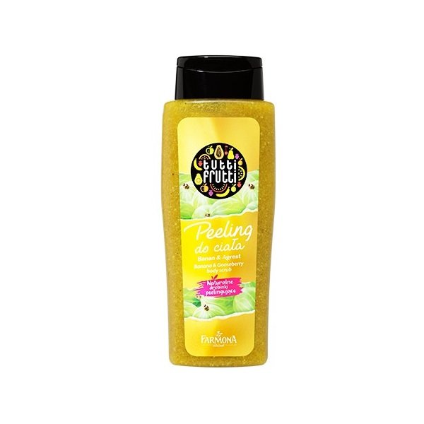 Tutti Frutti Banan & Agrest peeling do ciała 100 ml