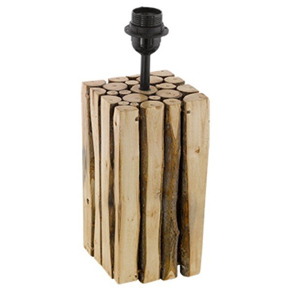 Eglo Podstawa lampy lampka oprawa stołowa Ribadeo 1x60W E27 brązowa 49832
