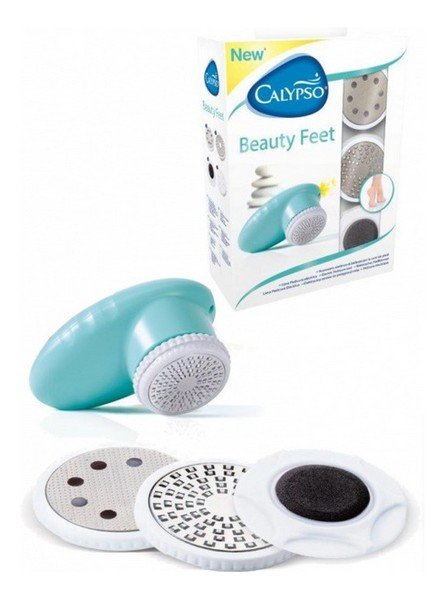 Calypso Calypso, Beauty Feet, elektryczny zestaw do pielęgnacji stóp, 3 szt.