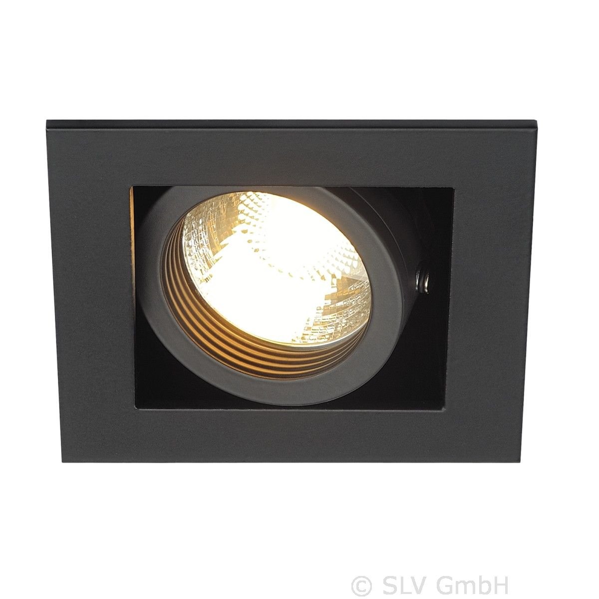 SLV SPOTLINE KADUX 1 GU10 czarmy max 50W 115510