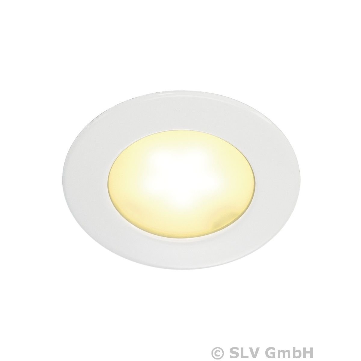 Spotline sufitowa DL 126 LED, okrągła, Biały, 3W LED, ciepły biały, 12V 112221 204 / 112221