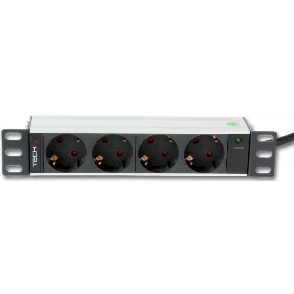 Techly 100464 Listwa zasilająca PDU Rack 10