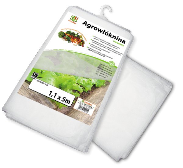 Agrowłóknina 17g Wiosenna 3,2x5m Biała AWW1732005