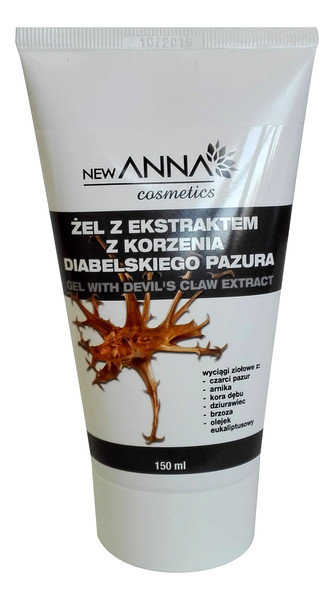 Anna Cosmetics Cosmetics, żel z ekstraktem z korzenia diabelskiego pazura, 150 ml