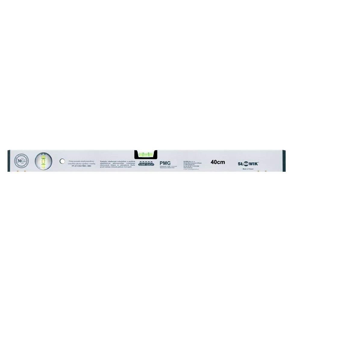 Pro Poziomnica ALUMINIOWA 120cm PRO600 ANODOWANA PRO 3-01-01-A4-120