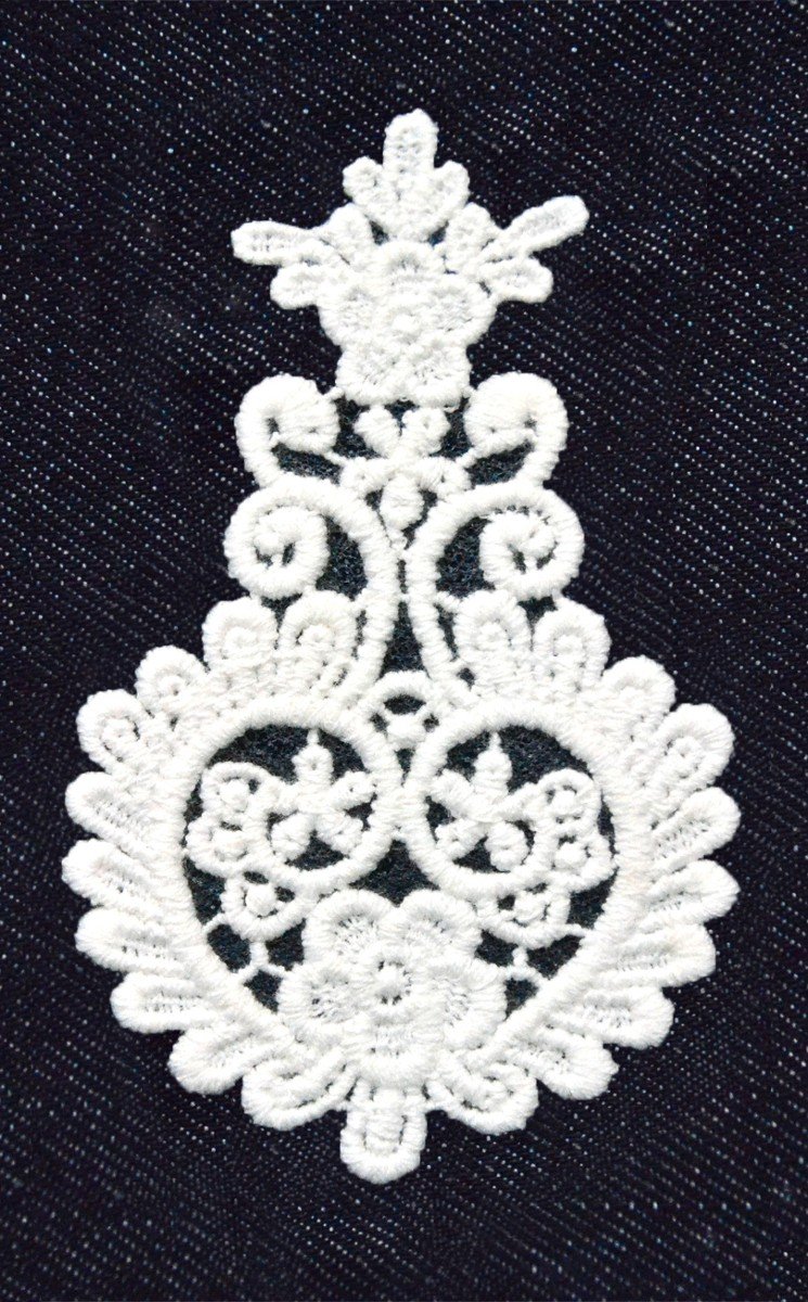 Naprasowanka koronkowa Arabeska