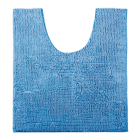 Dywanik szenilowy TATKRAFT Tua, niebieski, 55x60x2 cm