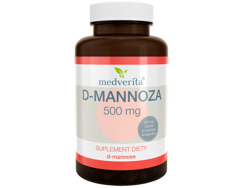 Medverita Medverita, D-mannoza, 500 mg, 50 kapsułek