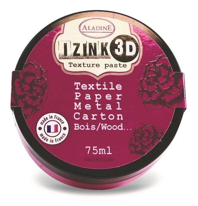 Aladine Pasta 3D, 75 ml, czerwono-różowa