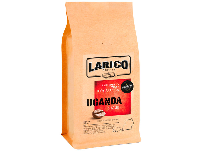 Lazaro Coffe Kawa ziarnista LAZARO Uganda, 225 g