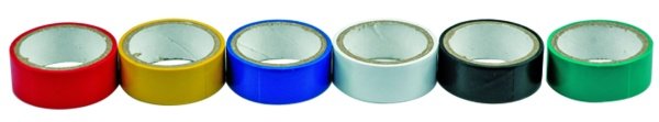 Vorel Taśma izolacyjna pcv, 19mm x 3m, mix, kpl. 6szt 75060