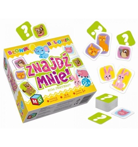 MULTIGRA Słonik Balonik. Znajdź mnie. Kim jestem$98