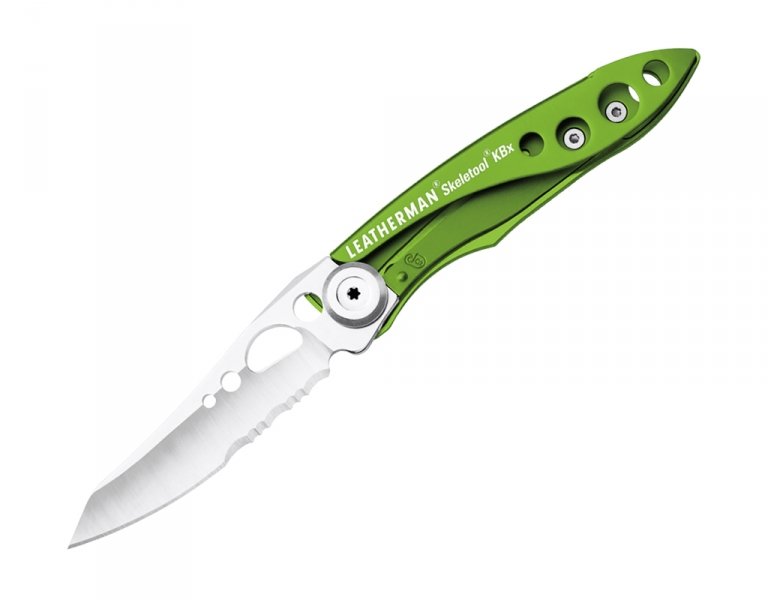 Leatherman, Nóż składany, Skeletool KBX Moss Green 420HC (1021830)