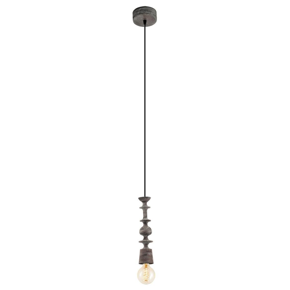Eglo LAMPA wisząca AVOLTRI 49375 drewniana OPRAWA zwis geometryczne kształty cza