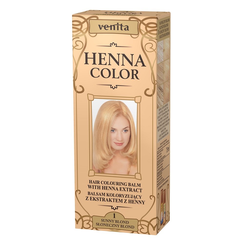 Venita Henna kolor balsam nr 1 słoneczny blond 3158-0