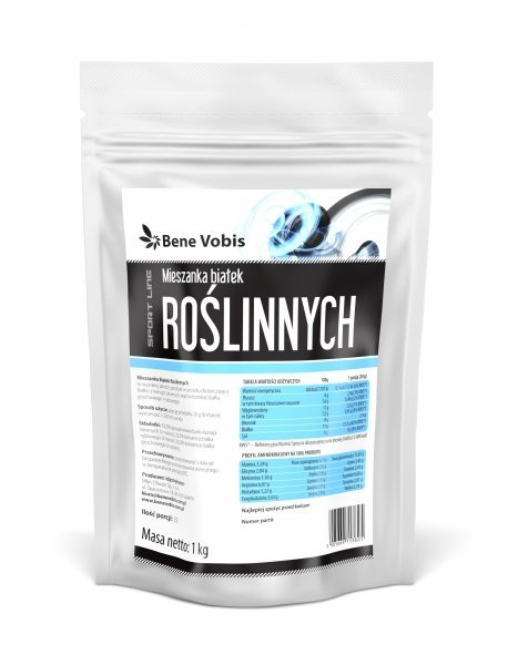 Młyn Oliwski Młyn Oliwski, Mieszanka białek roślinnych, Bene Vobis, 1 kg
