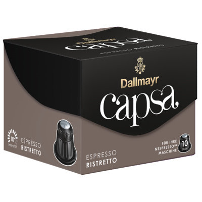 Dallmayr Kawa w kapsułkach CAPSA Espresso Ristretto, 10 szt.
